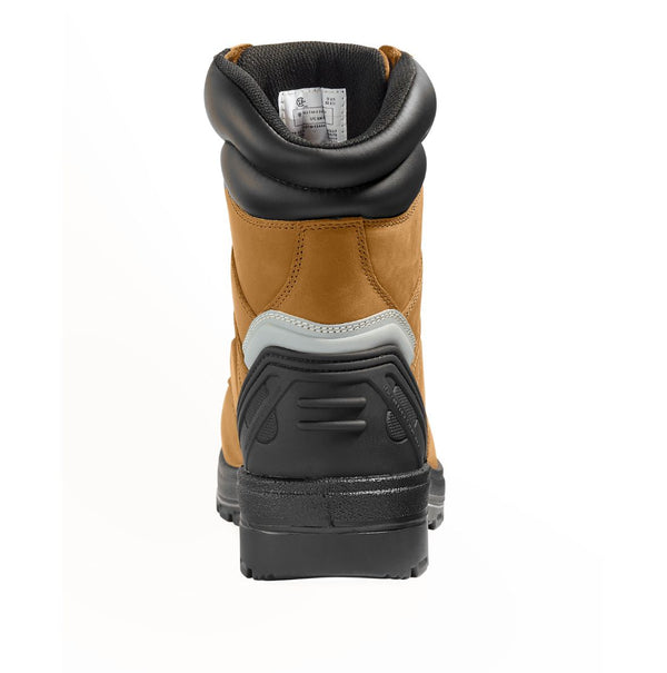 Red Kap Campbell Men's 8" Steel Toe Waterproof Work Safety CSA Boot 1037BN - Brown