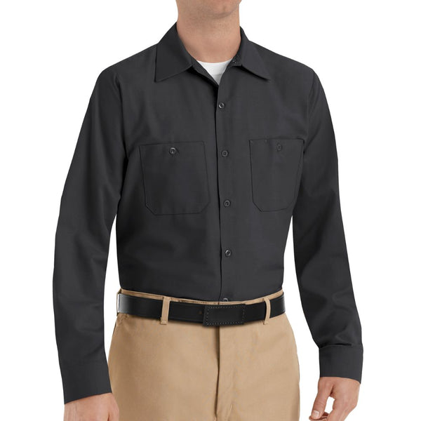 Red Kap® Industrial Long Sleeve Work Shirt