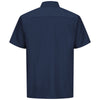Red Kap Men's Short Sleeve Solid Rip Stop Shirt SY60NV - Navy