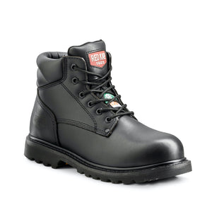 Red Kap Unisex 6" Steel Toe Work Safety CSA Boot CF23101ABK - Black