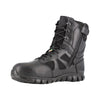 Reebok Sublite Cushion Tactical SZ Men's 8" Composite Toe Safety Boot - Black IB8800