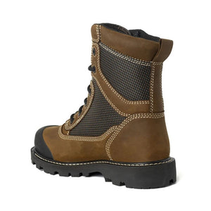 Royer 8" Brown Leather Composite Toe Safety Boot 10-8620
