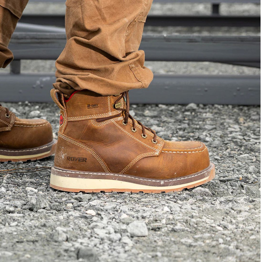 Royer Ironbolt™ R-DRY™ Men's 6" Waterproof Composite Toe Safety Boot - 8851RTI