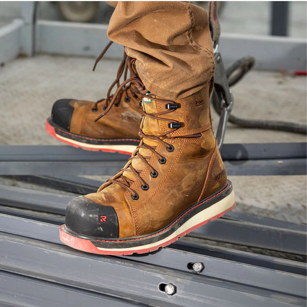 Royer Ironbolt™ R-DRY™ Men's 8" Waterproof Composite Toe Safety Boot - 8950RTI