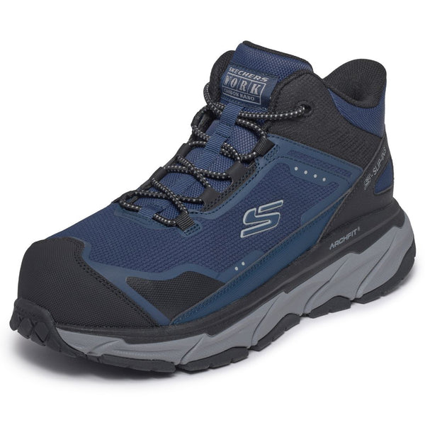 Skechers Arch Fit D'Lux Journey MID Composite Toe Slip on Work Shoes 200520CA
