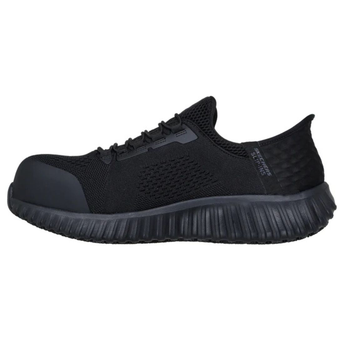 Skechers Cicades Men's SD Composite Toe Slip on Work Shoes 200290CABK