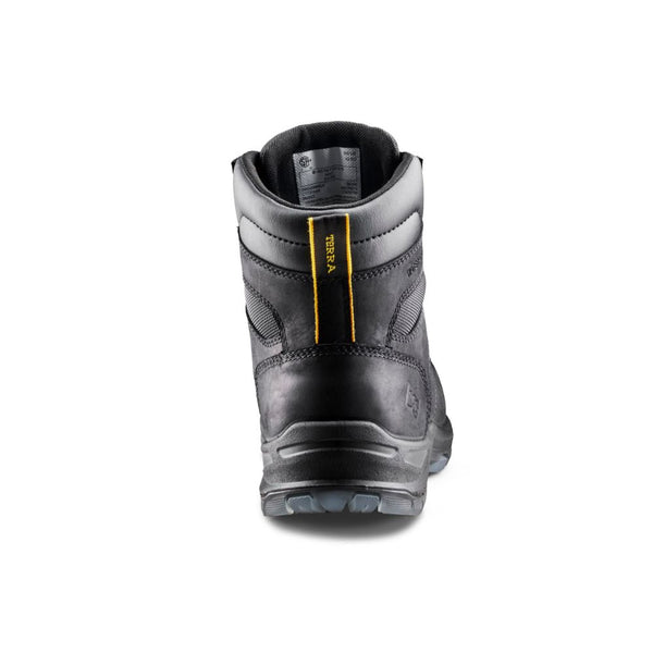 Terra Byrne Unisex 6" Waterproof Composite Toe Work Boot TR0A839BBLK - Black