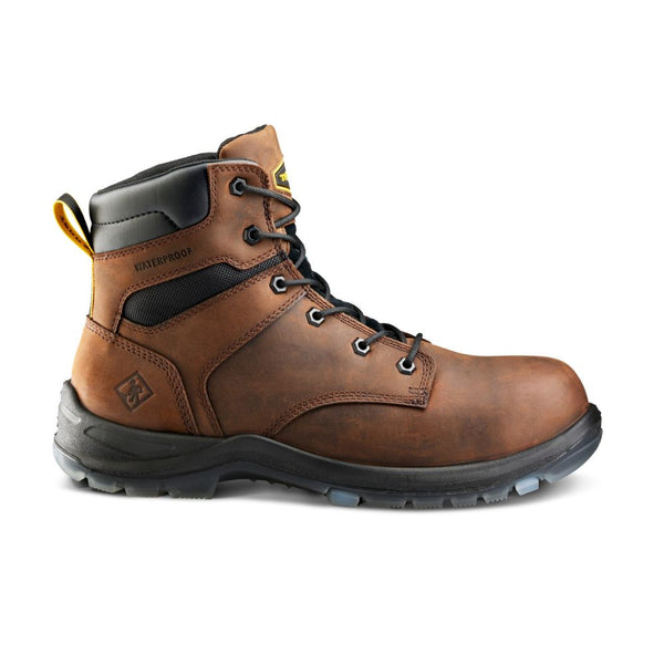 Terra Byrne Unisex 6" Waterproof Composite Toe Work Boot TR0A839BDBX - Brown