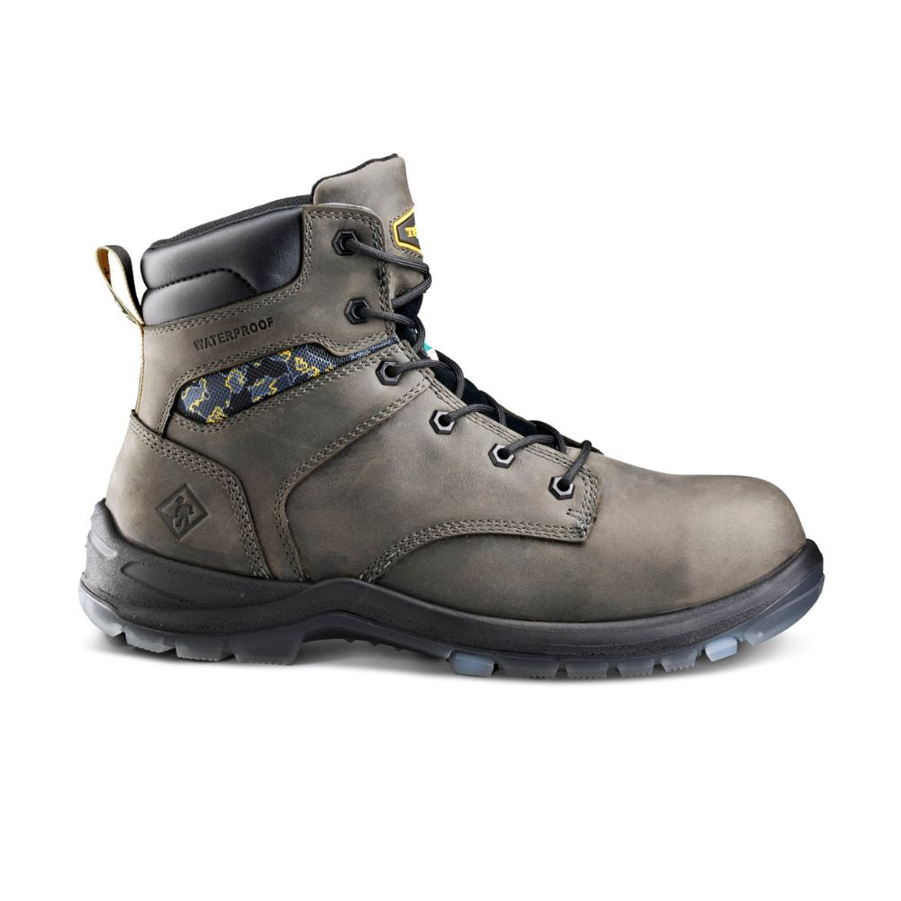 Terra Byrne Unisex 6" Waterproof Composite Toe Work Boot TR0A839BGYX - Grey