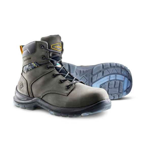 Terra Byrne Unisex 6" Waterproof Composite Toe Work Boot TR0A839BGYX - Grey