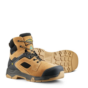 Terra Cobalt Men's 6" Composite Toe Work Safety Boot 1279TN - Tan