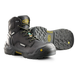 Terra Exile 25 Men's 6" Composite Toe Waterproof Work Boot 1009BK - Black
