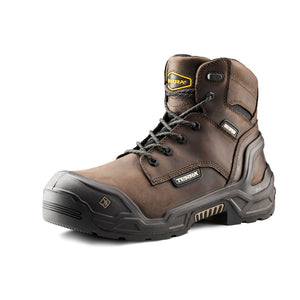 Terra Exile 25 Men's 6" Composite Toe Waterproof Work Boot 1009DB - Dark Brown