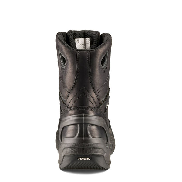 Terra Exile 25 Men's 8" Composite Toe Waterproof Work Boot 1311BK - Black