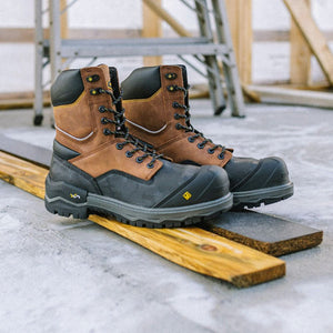 Terra Gantry Men's 8" Composite Toe Work Safety CSA Boot TR0A4NRQBRN - Brown