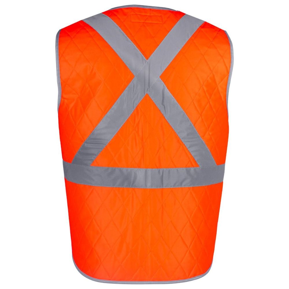 Terra Hi-Vis Cooling Vest with Zipper 116621 - Orange