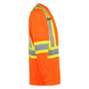 Terra Hi-Vis Long Sleeve Work Shirt 116525or - Orange