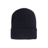 Terra Knitted Ribbed Toque - 1316552TR Black