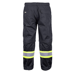 Terra Men's Hi-Vis 2 in 1 Cargo Pants with Removable Legs 116628