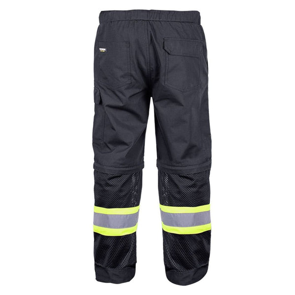 Terra Men's Hi-Vis 2 in 1 Cargo Pants with Removable Legs 116628