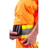 Terra Men's Hi-Vis Cargo Pants with Knee Pad Pockets 116618 - Orange