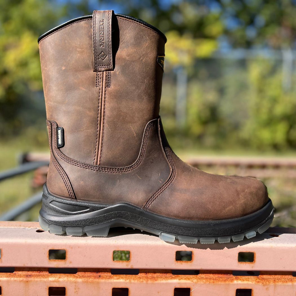 Terra Murphy Waterproof Unisex 8" Composite Toe CSA Pull-on Work Boot 1283DB