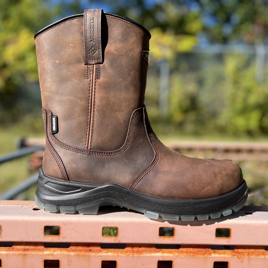 Terra Murphy Waterproof Unisex 8" Composite Toe CSA Pull-on Work Boot 1283DB