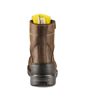 Terra Patton Unisex 8" Aluminum Toe External MET Guard Safety CSA Boot 1314DB - Dark Brown