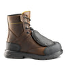 Terra Patton Unisex 8" Aluminum Toe External MET Guard Work Safety CSA Boot 1314DB - Dark Brown