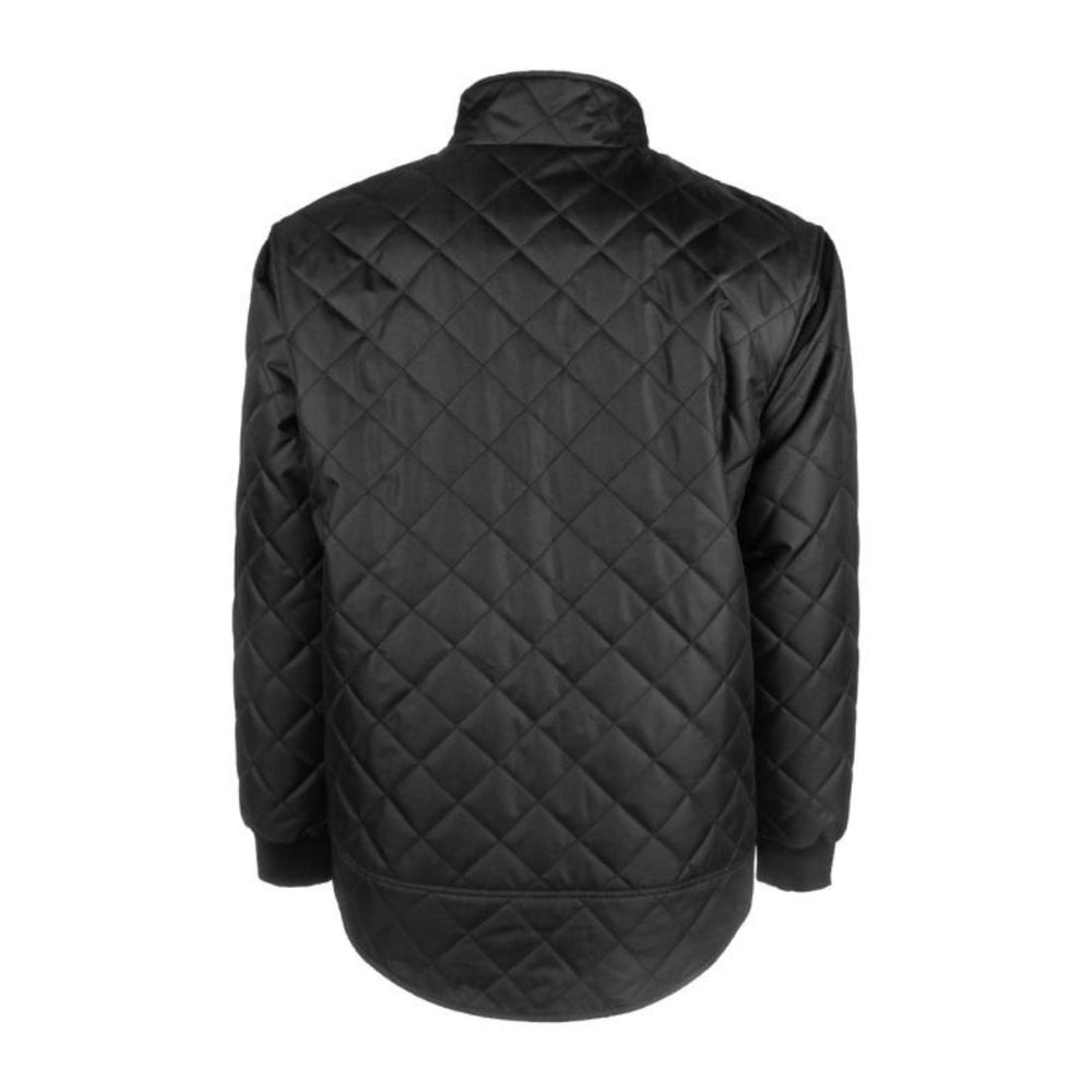 Terra Quilted Insulated Freezer Work Jacket 100302V1 - Black