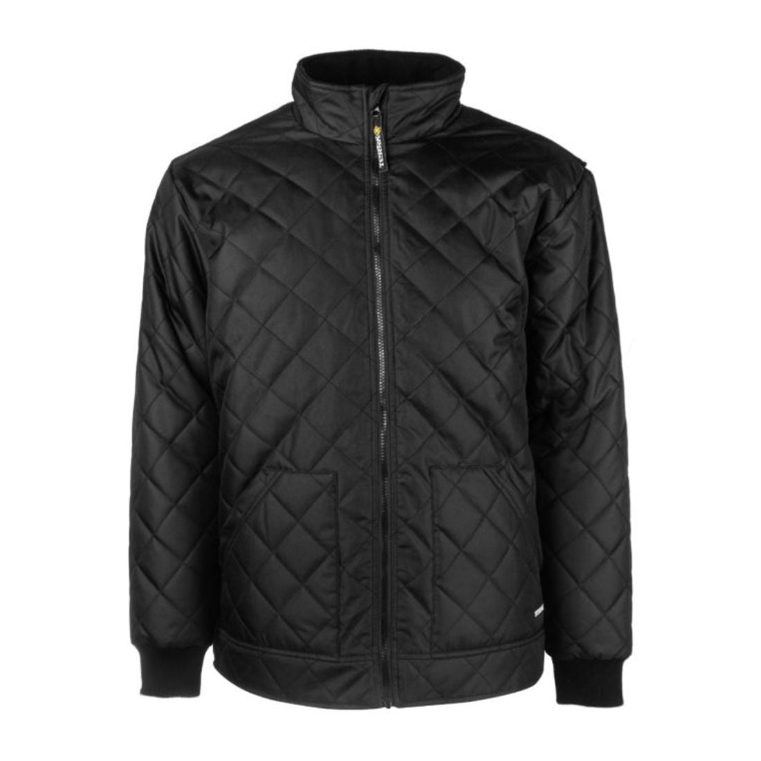 Terra Quilted Insulated Freezer Work Jacket 100302V1 - Black
