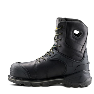 Terra Sentinel Men's 8" Composite Toe Waterproof Work Boot 1169BK - Black