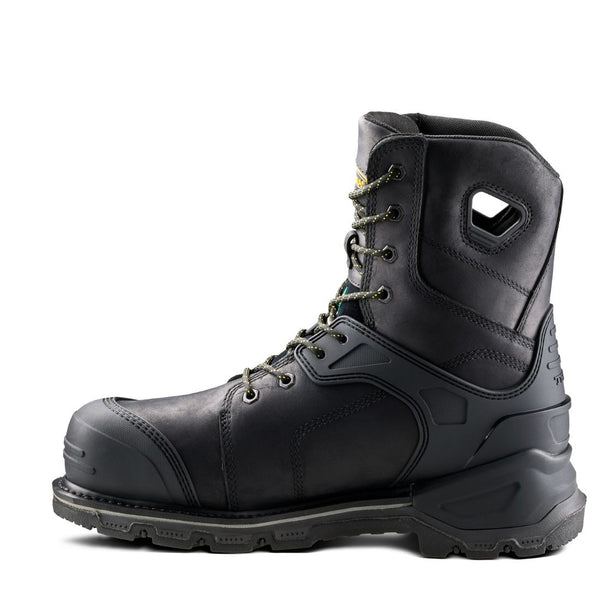 Terra Sentinel Men's 8" Composite Toe Waterproof Work Boot 1169BK - Black