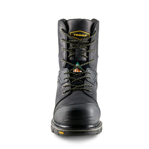 Terra Sentinel Men's 8" Composite Toe Waterproof Work Boot 1169BK - Black