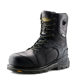 Terra Sentinel Men's 8" Composite Toe Waterproof Work Boot 1169BK - Black
