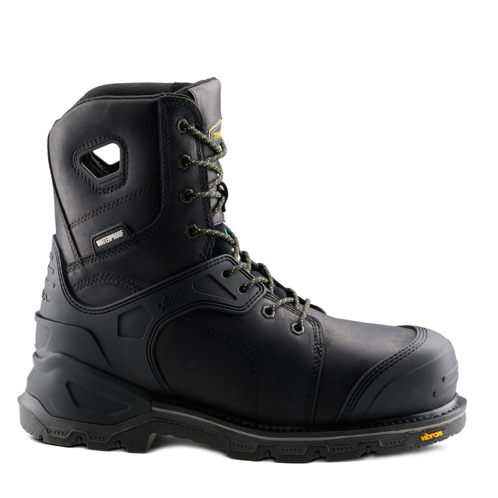 Terra Sentinel Men's 8" Composite Toe Waterproof Work Boot 1169BK - Black