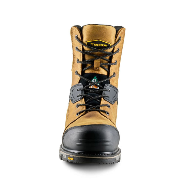 Terra Sentinel Men's 8" Composite Toe Waterproof Work Boot 1169TN - Tan