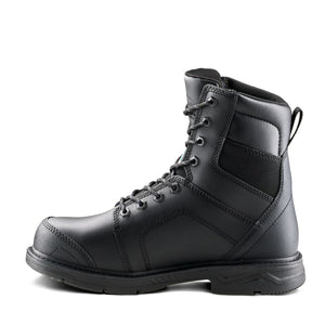 Terra Sheridan 1198BK Unisex 8" Steel Toe Work Safety CSA Boot - Black