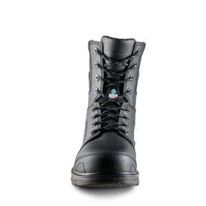 Terra Sheridan 1198BK Unisex 8" Steel Toe Work Safety CSA Boot - Black