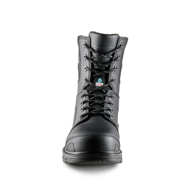 Terra Sheridan 1198BK Unisex 8" Steel Toe Work Safety CSA Boot - Black