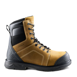 Terra Sheridan 1198BN Unisex 8" Steel Toe Work Safety CSA Boot - Brown