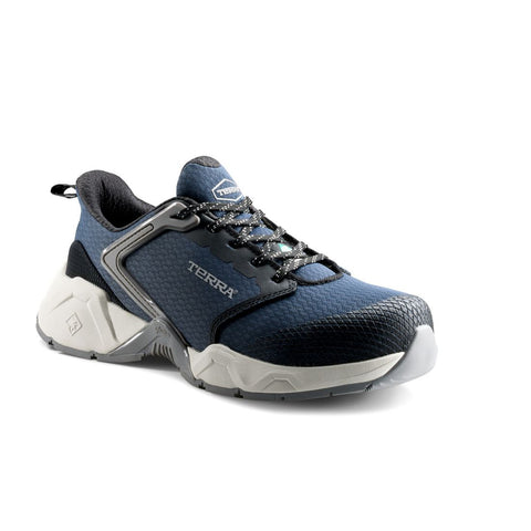 Terra Vector 1276NV Unisex Composite Toe Athletic Safety Shoe - Navy