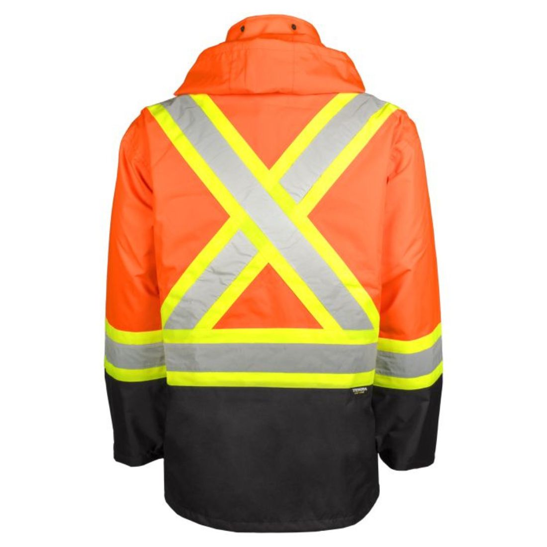 Terra Hi-Vis Rain Work Jacket 116520JOR - Orange