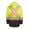 Terra Hi-Vis Rain Work Jacket 116520JYL - Yellow