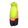 Terra Hi-Vis Rain Work Jacket 116520JYL - Yellow