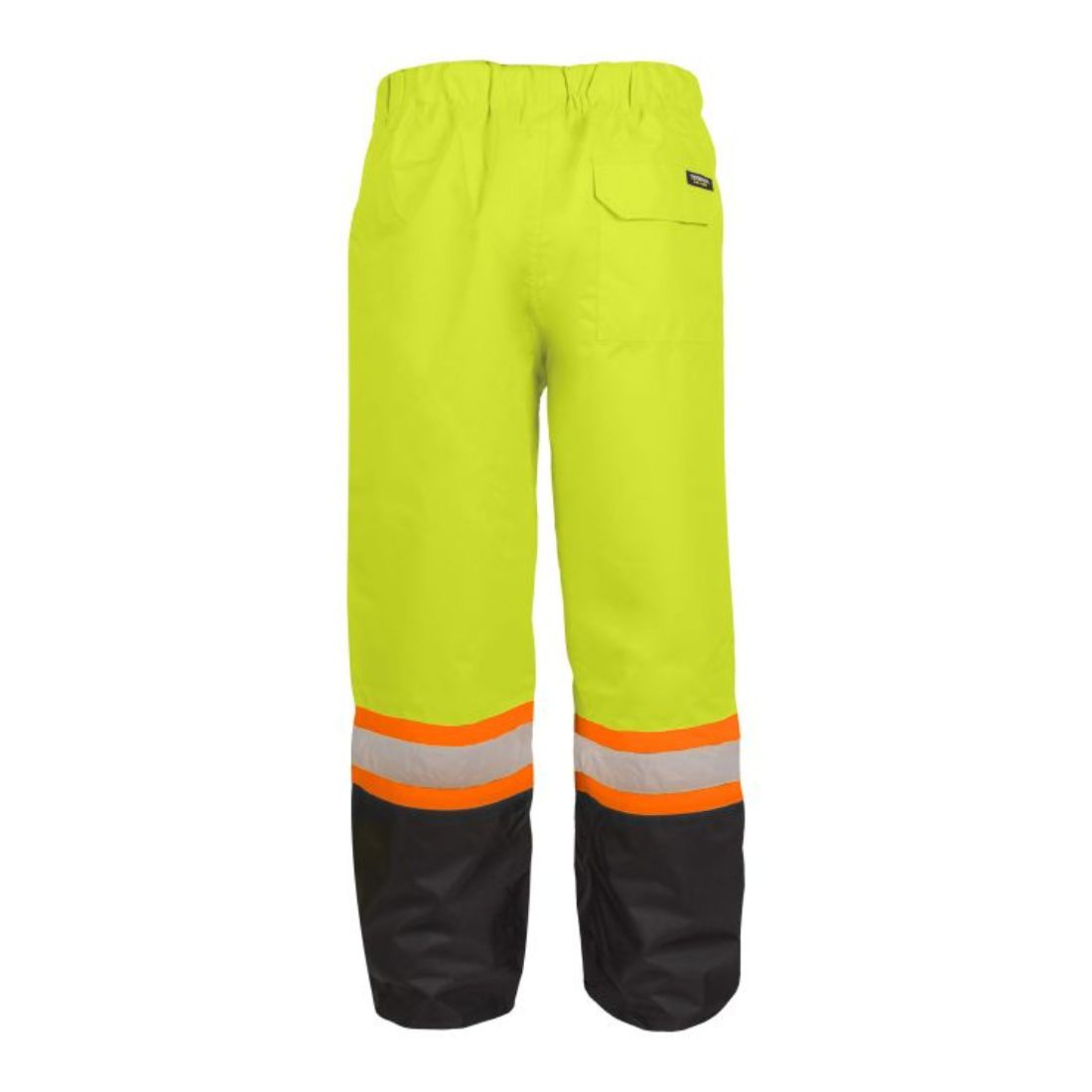 Terra Hi Vis Rain Work Pants 116520PYL Yellow Work Authority