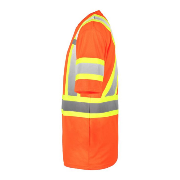 Terra Hi-Vis Short Sleeve Work T-Shirt 116524or - Orange