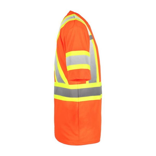 Terra Hi-Vis Short Sleeve Work T-Shirt 116524or - Orange