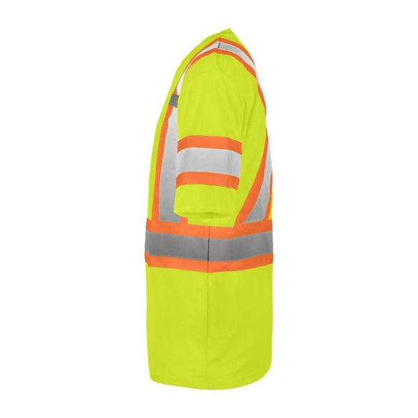Terra Hi-Vis Short Sleeve Work T-Shirt 116524yl - Yellow