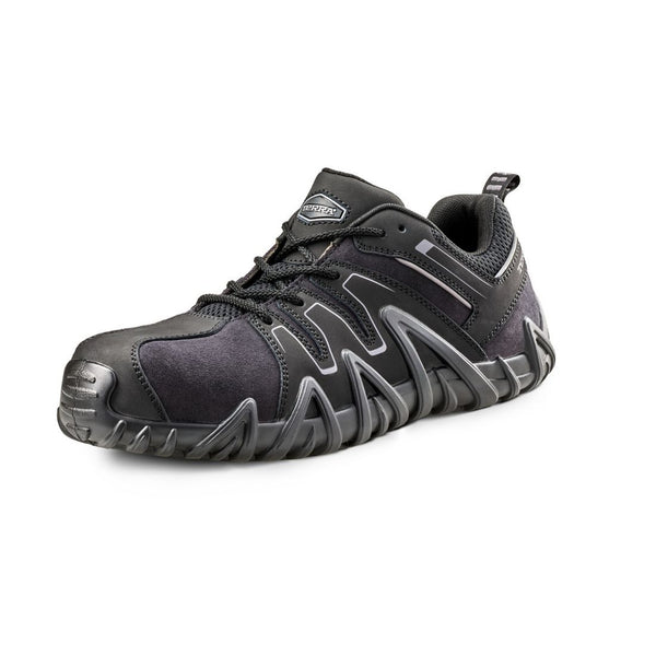 Terra Spider 3.0 Unisex Lightweight SD Composite Toe Work Shoe 1092BK - Black